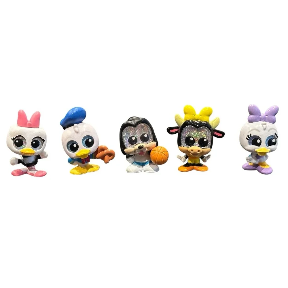 Disney Doorables‎ Mickey Mouse & Friends Goofy Clarabelle Cow Donald Daisy 5 PC